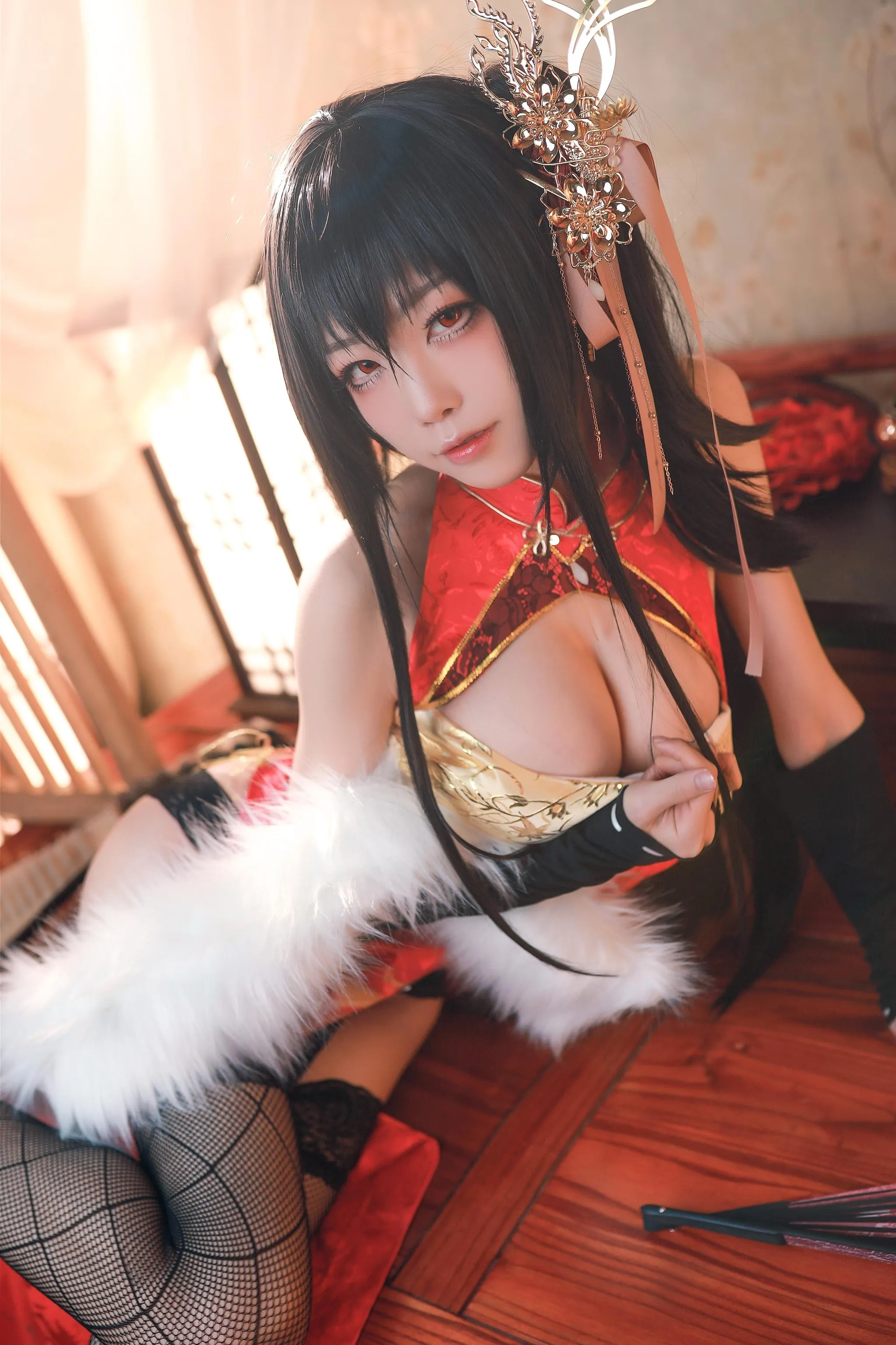 水淼 – NO.29 大凤新春旗袍 [40P]插图9